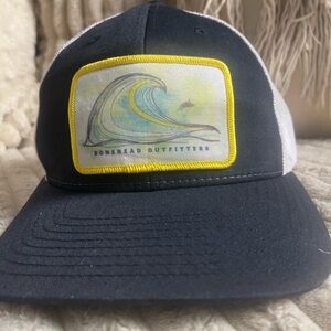 Navy and White Trucker Hat